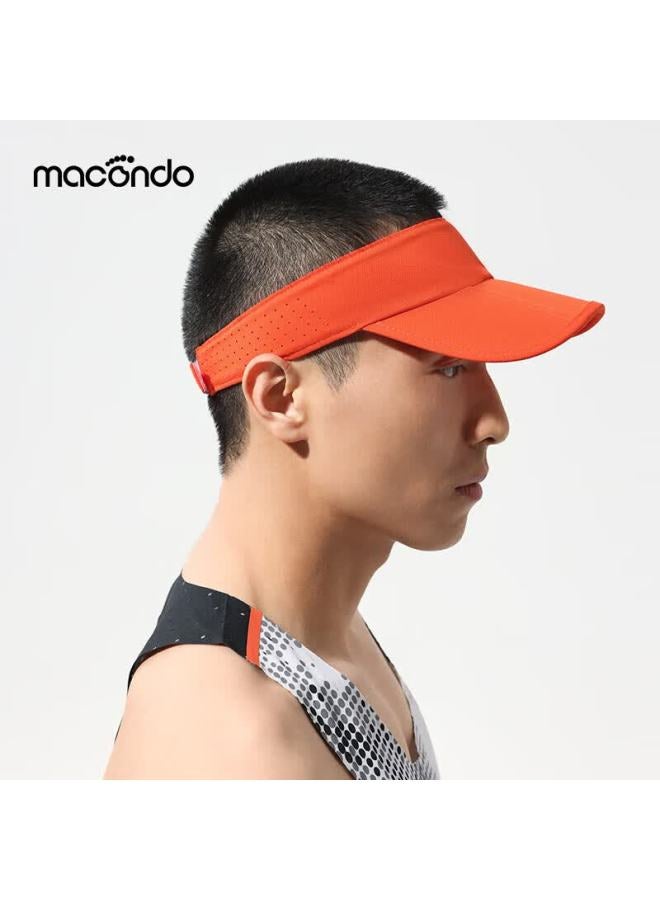 Macondo Ultra-light Triple-fold Ventilated Cap Outdoor Running Moisture-wicking Quick-dry Sports Hat Daily Training Black One Size - Image 3