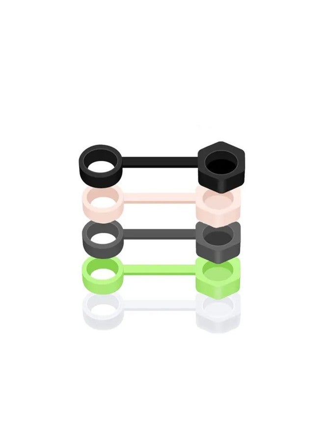 【Random one, 1 piece】Suitable For  Straw Cup Silicone Leak-proof Plug  Cup Silicone Straw Cover Anti-overflow Plug 3-piece Set