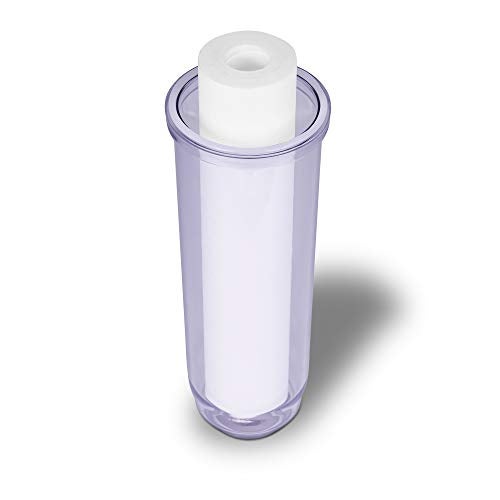 Ronaqua Dual Whole House Water Filter System, Transparent Standard Housings, Presser Relief Button, 3/4” Inlet/Outlet Brass Port, Meets NSF Standards & Regulations (5 Mic Pleated & Standard Sediment Filters) - Image 3