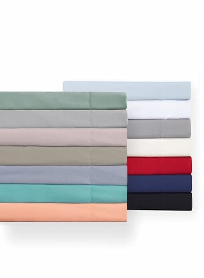TRULY SOFT Everyday Sheet Set Green Polyester 4-Piece Full Sheet Set, Solid Color Themed, Adult Bedding, Oeko-TEX Certified - Image 3