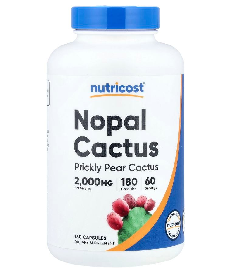 Nopal Cactus 180 Capsules (666 mg per Capsule)