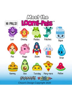 Rainbow Loom ® Loomi Pals™ Mini Combo Set Features 60 Cute Assorted Charms 1 Happy Loom 2100 Colorful Bands All In A Carrying Case For Boys And Girls 7+  - Image 5
