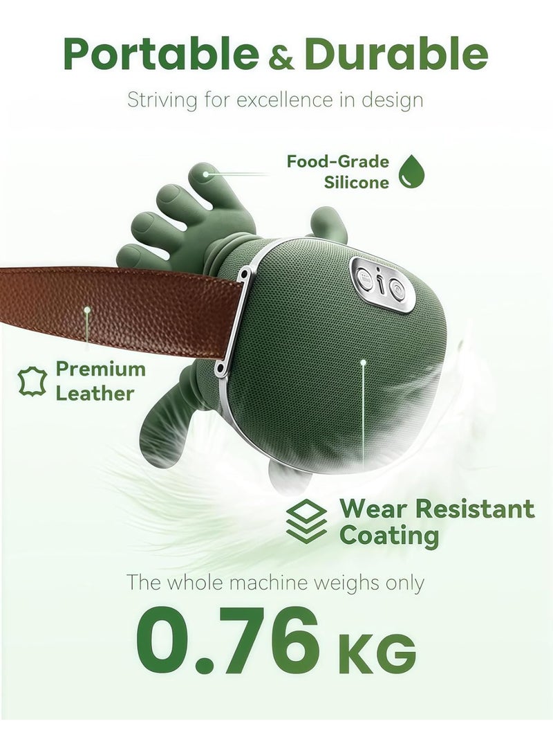 Ru syanl Hand-Shaped Shiatsu Neck and Shoulder Massager with Heat – Cordless Rechargeable Electric Massage Device for Back, Waist, and Legs Pain Relief - Image 5