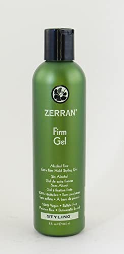 Zerran Firm Hold Hair Gel, 8 Ounce - Image 2
