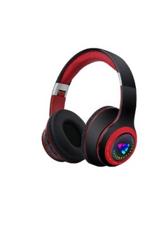 KISONLI A-8 Wireless Bluetooth Headset With Colorful RGB Light And Stereo Bass For Gaming Gamer Headset - Red - pzsku/Z9ECFB0614893FAD5214AZ/45/_/1726576891/c137343f-67fe-426d-9b99-54c1c6a4b246