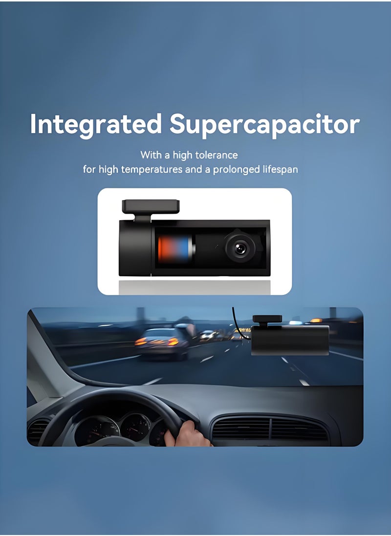 داش كام سيارة HD ميني عالية الوضوح مجانا 64GB بطاقة SD واي فاي تسجيل حلقة المهنية NightVIS كل الطقس موقف سيارات DVR تطبيقات التحكم