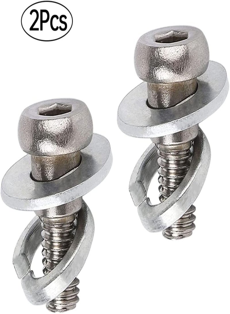 GGOOT Scooter Rear Wheel Screws Stainless Steel Fixed Bolts Compratible with M365 2pcs, Electric Scooter Wheel Screw, Scooter Rear Wheel Bolt, M365 Scooter Wheel Screw  - Image 2