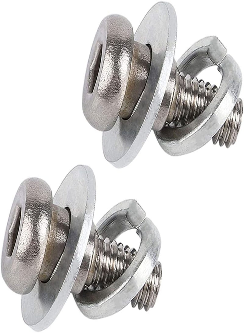 GGOOT Scooter Rear Wheel Screws Stainless Steel Fixed Bolts Compratible with M365 2pcs, Electric Scooter Wheel Screw, Scooter Rear Wheel Bolt, M365 Scooter Wheel Screw  - Image 1