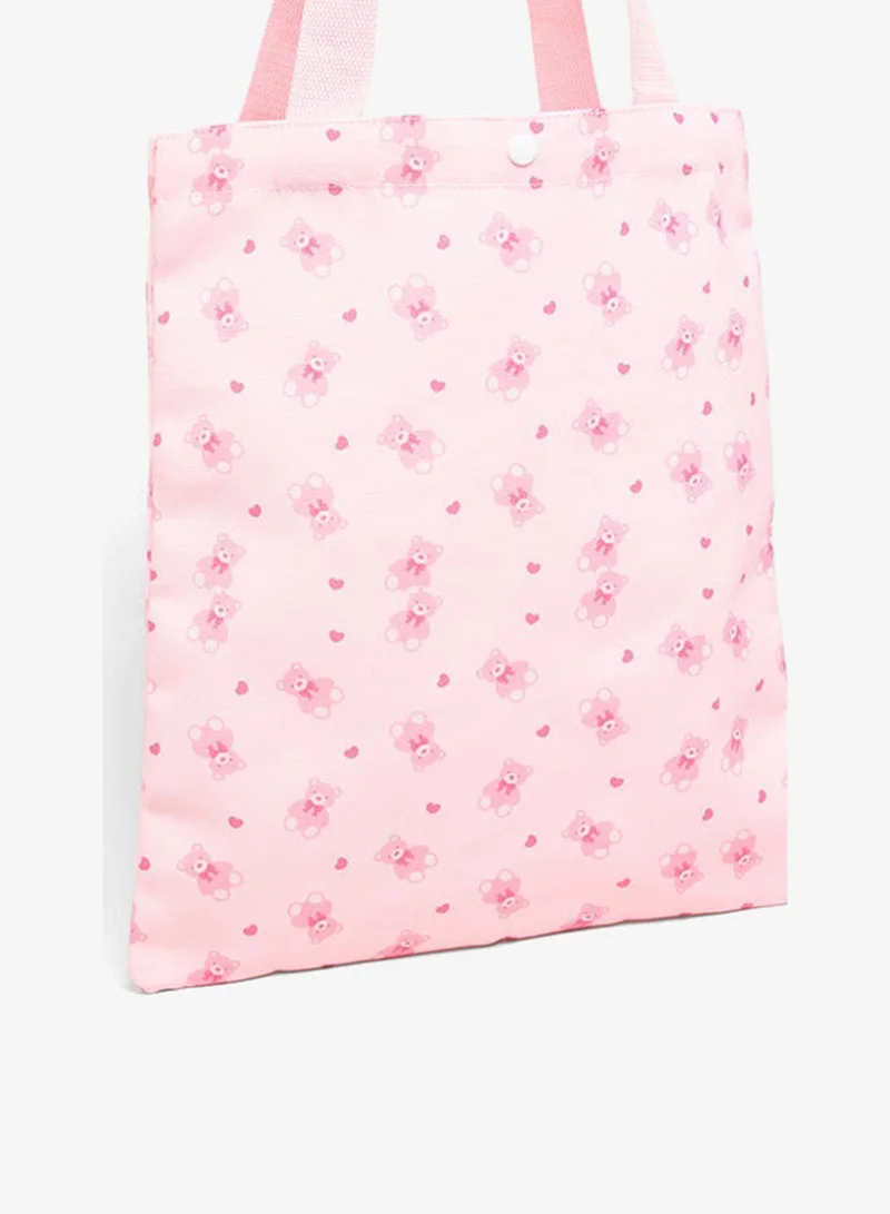 R&b  Printed Canvas Shoulder Bag for Women | Best Price UAE