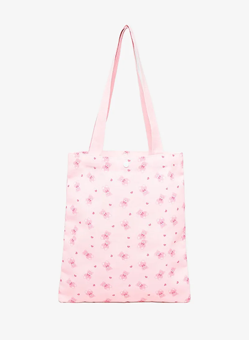 R&b  Printed Canvas Shoulder Bag for Women | Best Price UAE