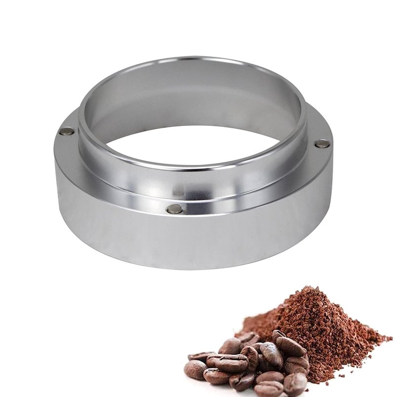 Sagreeny Coffee Dosing Ring with Magnetic For Barista Espresso distribution Dosing Funnel Powder Ring Powder Dispenser Doser Compatible with Portafilter 51mm - Image 2