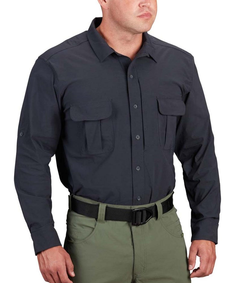 Propper Men's Summerweight Tactical Long Sleeve Shirt, LAPD Navy, 3X-Large/Long - Image 1