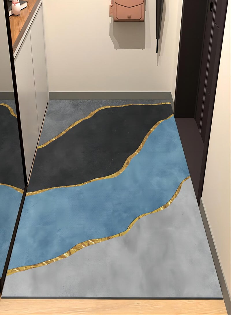 Sharpdo Artistic Abstract Area Rugs Non Slip Soft Modern Interior Carpet Water Proof Area Rug Non Shedding 160*230 cm Suitable for Bedroom Living Room Apartment - Image 4