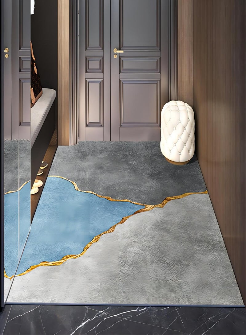 Sharpdo Artistic Abstract Area Rugs Non Slip Soft Modern Interior Carpet Water Proof Area Rug Non Shedding 160*230 cm Suitable for Bedroom Living Room Apartment - Image 3