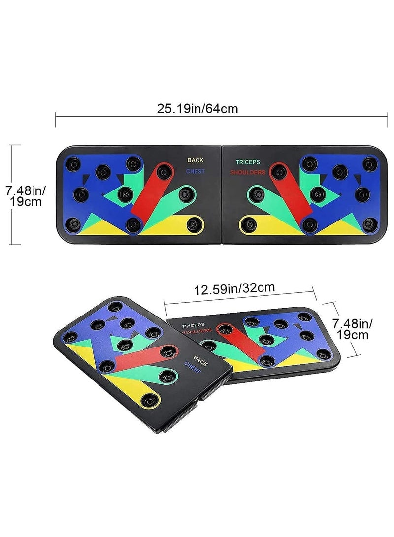 SUKILO 9-in-1 Push-Up Board – Folding Strength Training Equipment for Chest, Arms, Back & Core – Home Gym Fitness Tool for Men & Women - Image 2