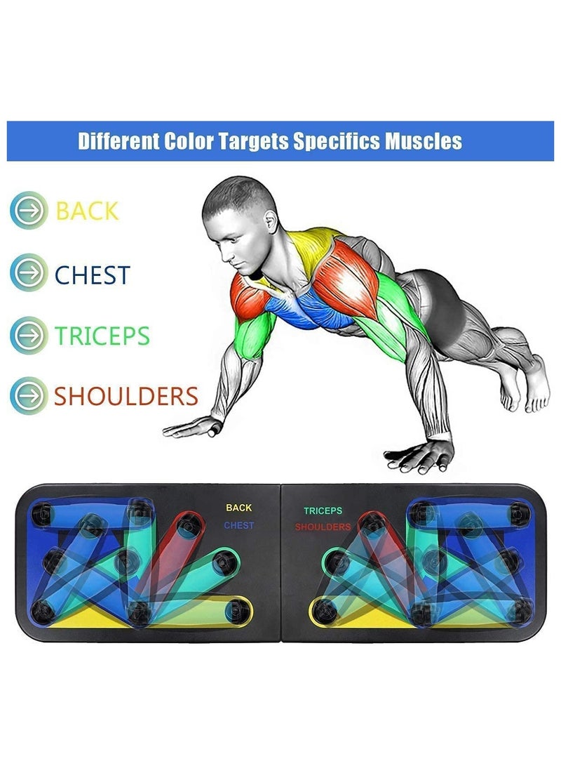 SUKILO 9-in-1 Push-Up Board – Folding Strength Training Equipment for Chest, Arms, Back & Core – Home Gym Fitness Tool for Men & Women - Image 4