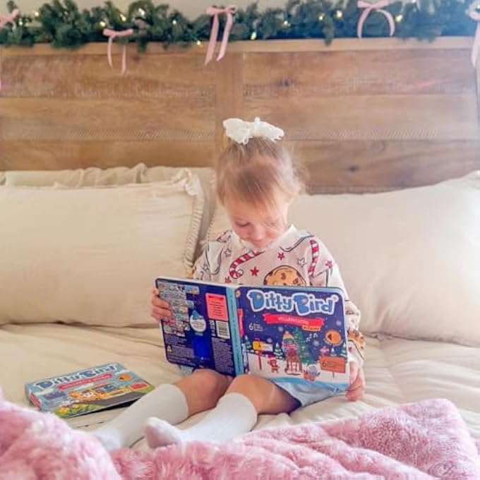 SPANISH CHRISTMAS MUSICAL BOOK FOR TODDLERS  INTERACTIVE BILINGUAL SOUND BOOK WITH JINGLE BELLS & HOLIDAY SONGS FOR BABIES 1-3 | STURDY BABY BOOK & XMAS MUSIC TOY - Image 5