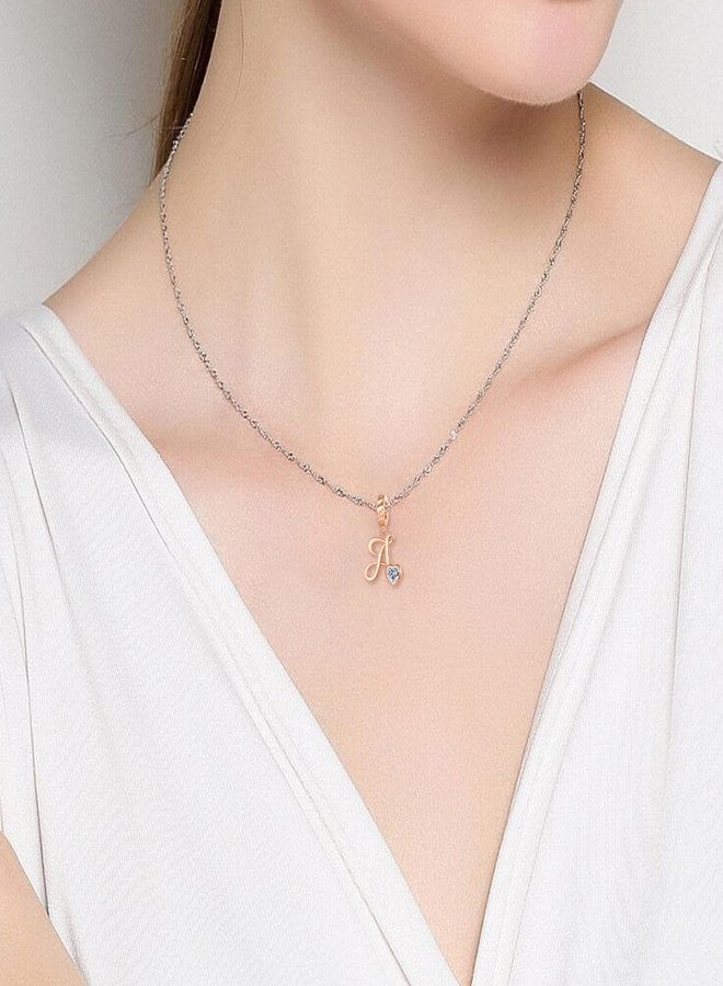 VALGACLS A-Z Letter Charm Rose Gold Letter Charms Letter A Alphabet Dangle Charm Beads for Bracelets and Necklaces - Image 4
