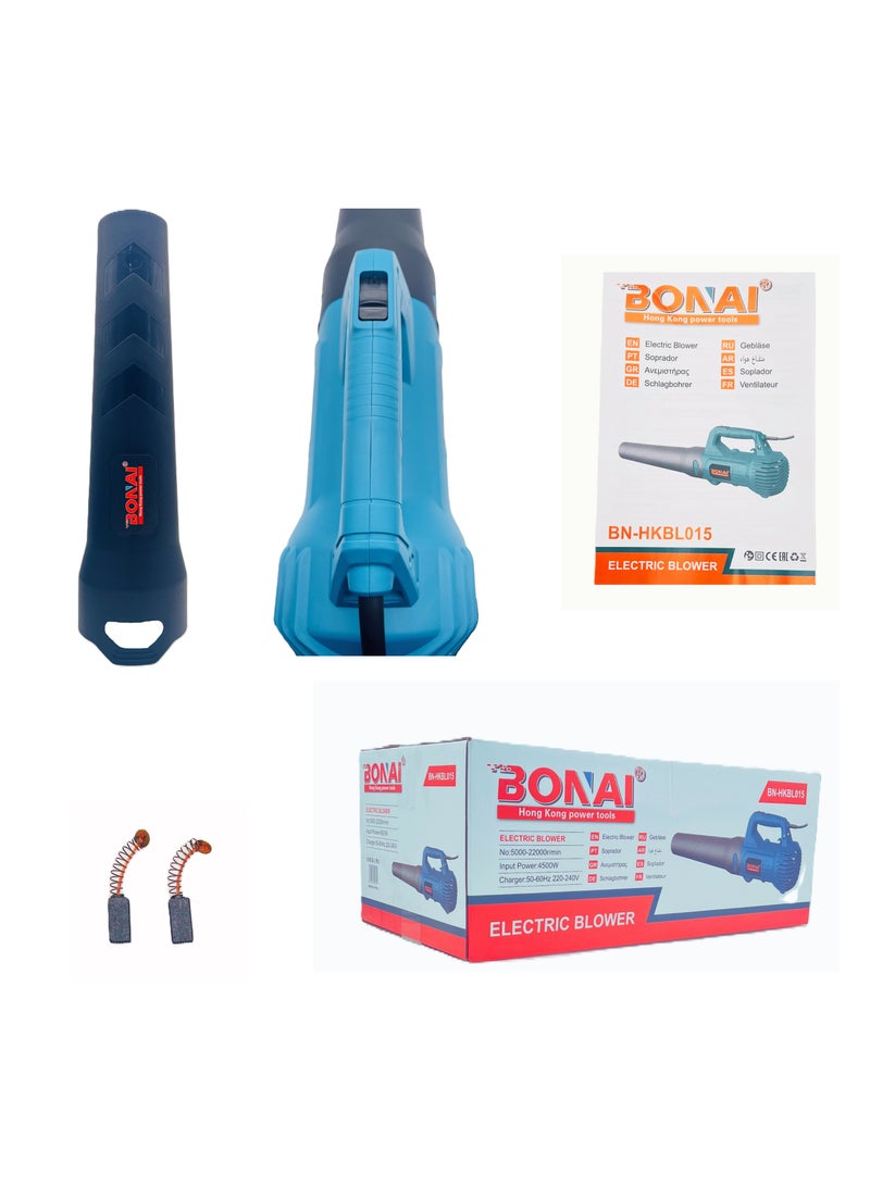 BONAI 4500W Electric Air Blower with 22000RPM 240V Lightweight Durable Materials for Cleaning Drying and Inflating (BN-HKBL015)  - Image 3