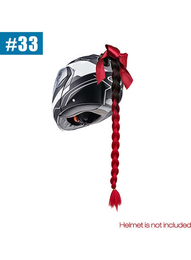 NIBEMINENT Motorcycles Gradient Ramp Helmet Braids - Image 1