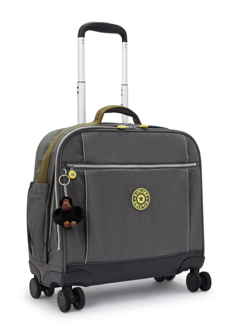 kipling Storia + New Kichirou + Cute (Buy Trolley + Lunch Bag Get Free Pencil Case) Back to grey  - Image 3