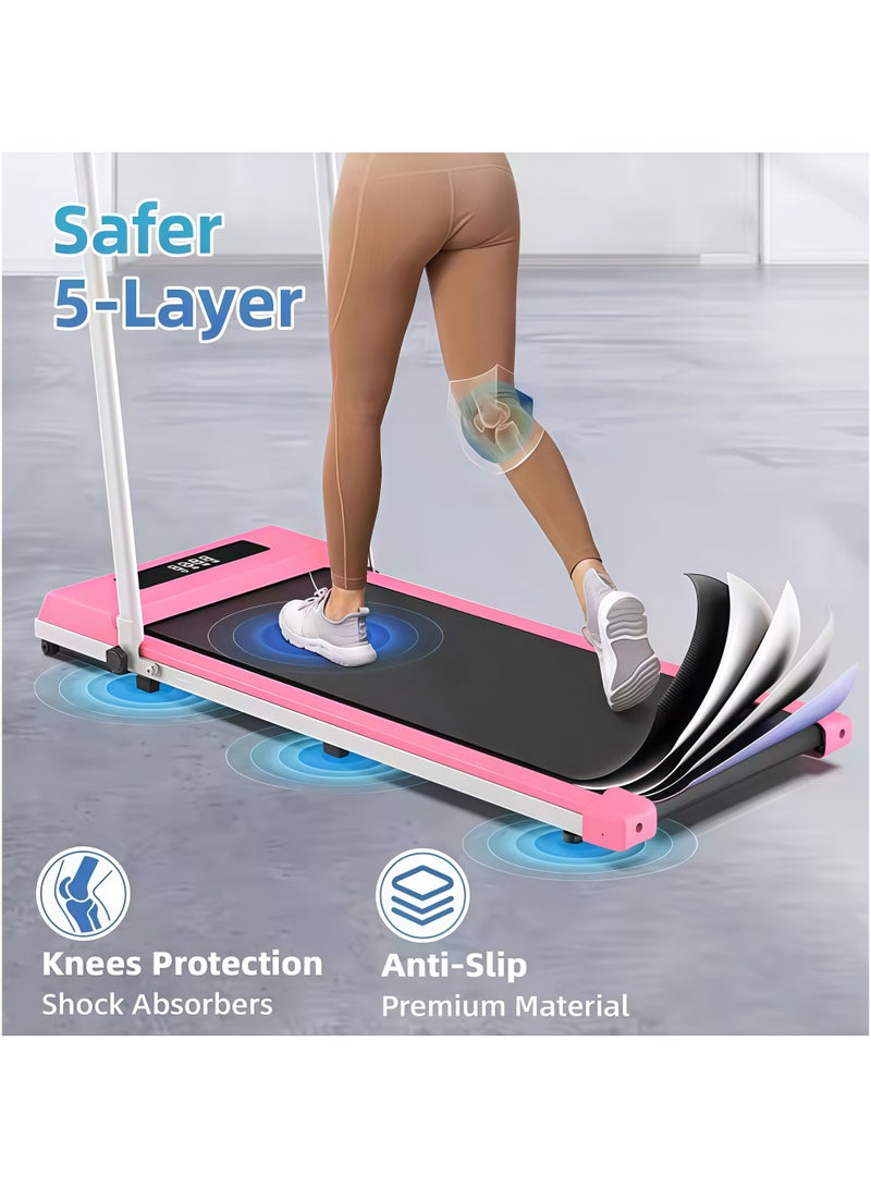 ETG 1-10KM/H Foldable Treadmill for Home – 0.75HP, 110kg Weight Capacity, Quiet & Space-Saving – Perfect for Walking, Jogging & Running - Image 5