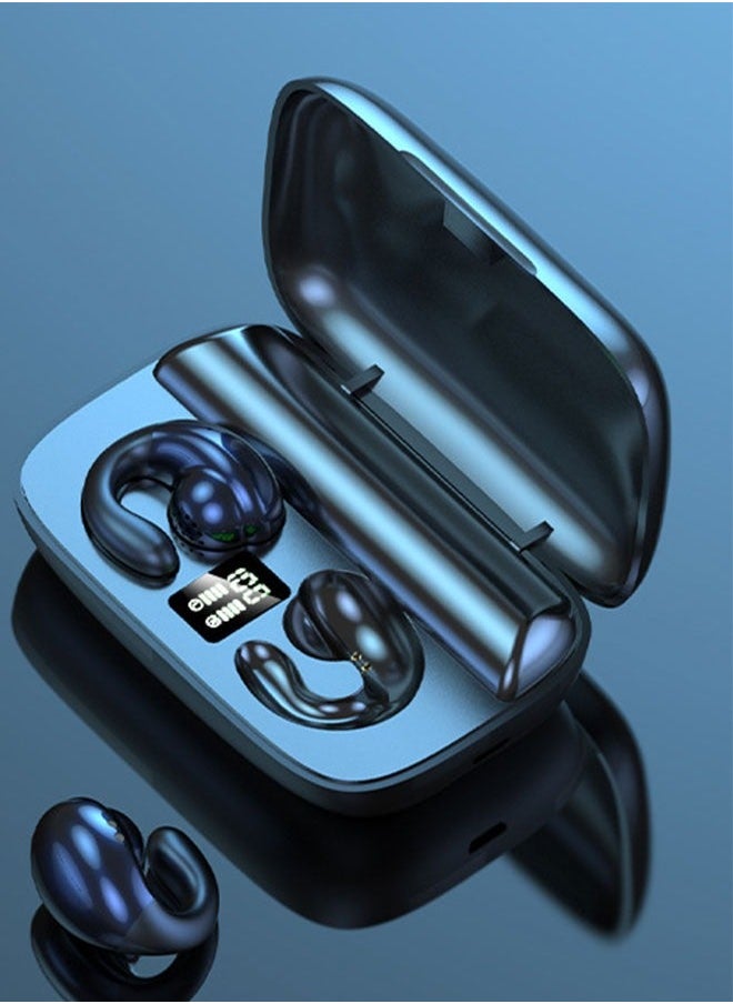 Generic - Wireless Bluetooth Headset with Open Adjustable Noise Cancellation, V5.3 TWS (Blue) - Image 1