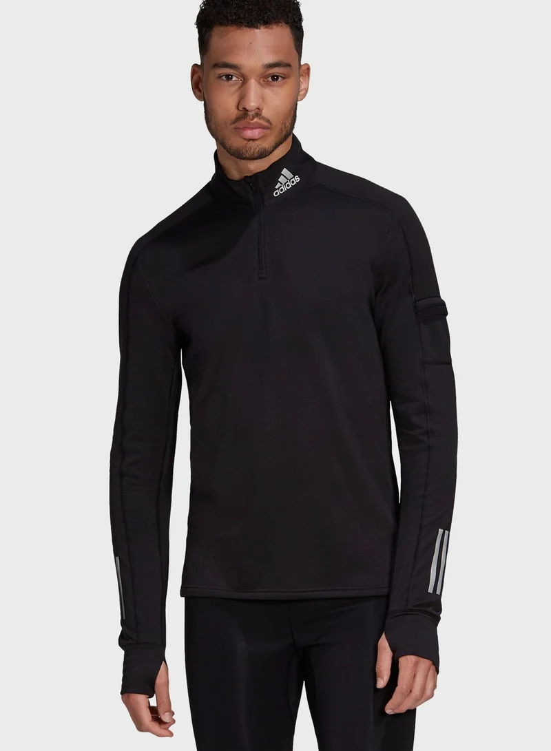 Adidas Own The Run Warm Sweatshirt