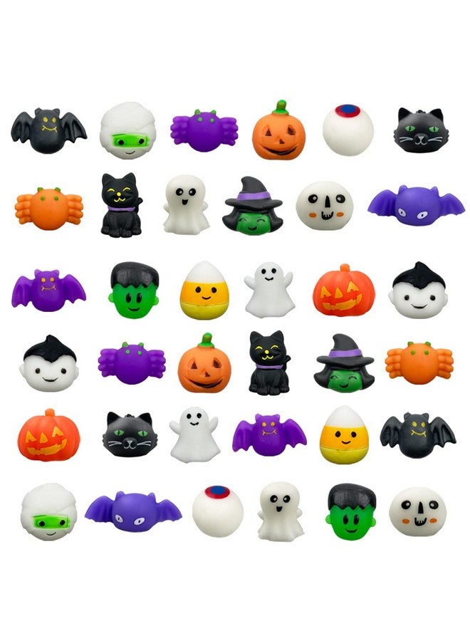 Jofan 36 Pcs Halloween Mochi Squishy Toys Squishies Halloween Toys For Kids Girls Boys Halloween Party Favors Halloween Treat Bags Gifts - Image 1