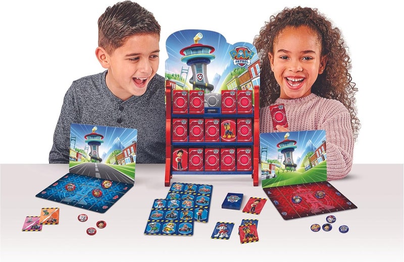 Spin Master Games 6065470, Spielesammlung mit Brettspielen Kinder, Dame, Tic-Tac-Toe, Memory, Bingo, Nix da, Kartenspiele, Paw-Patrol-Spielzeug für Vorschulkinder - Image 3