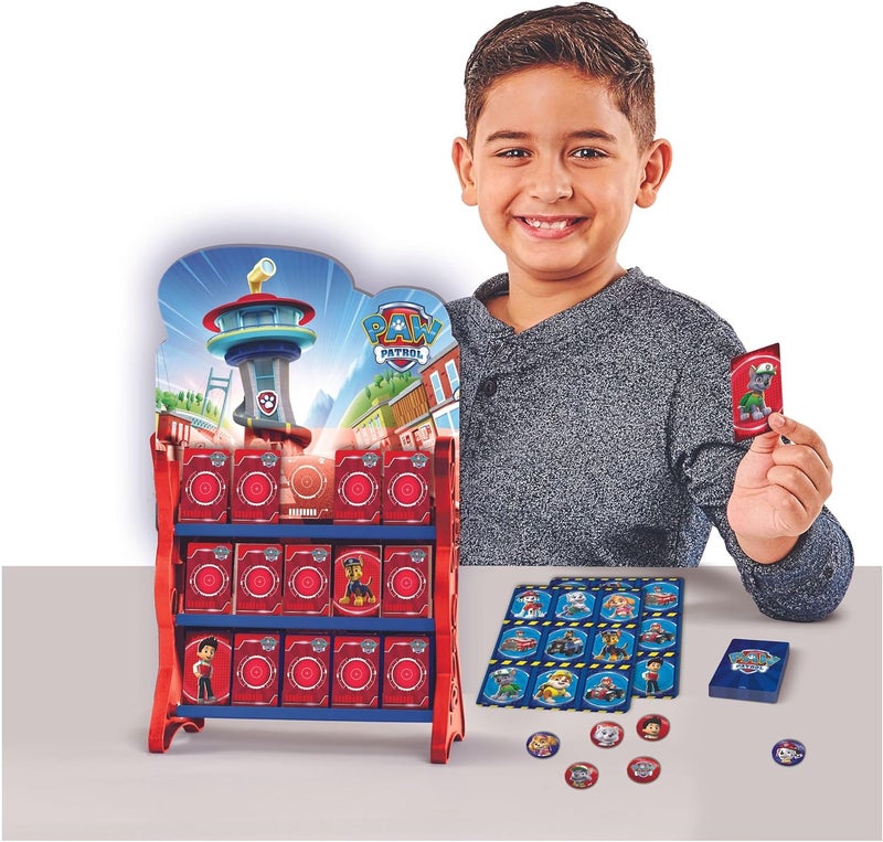 Spin Master Games 6065470, Spielesammlung mit Brettspielen Kinder, Dame, Tic-Tac-Toe, Memory, Bingo, Nix da, Kartenspiele, Paw-Patrol-Spielzeug für Vorschulkinder - Image 4