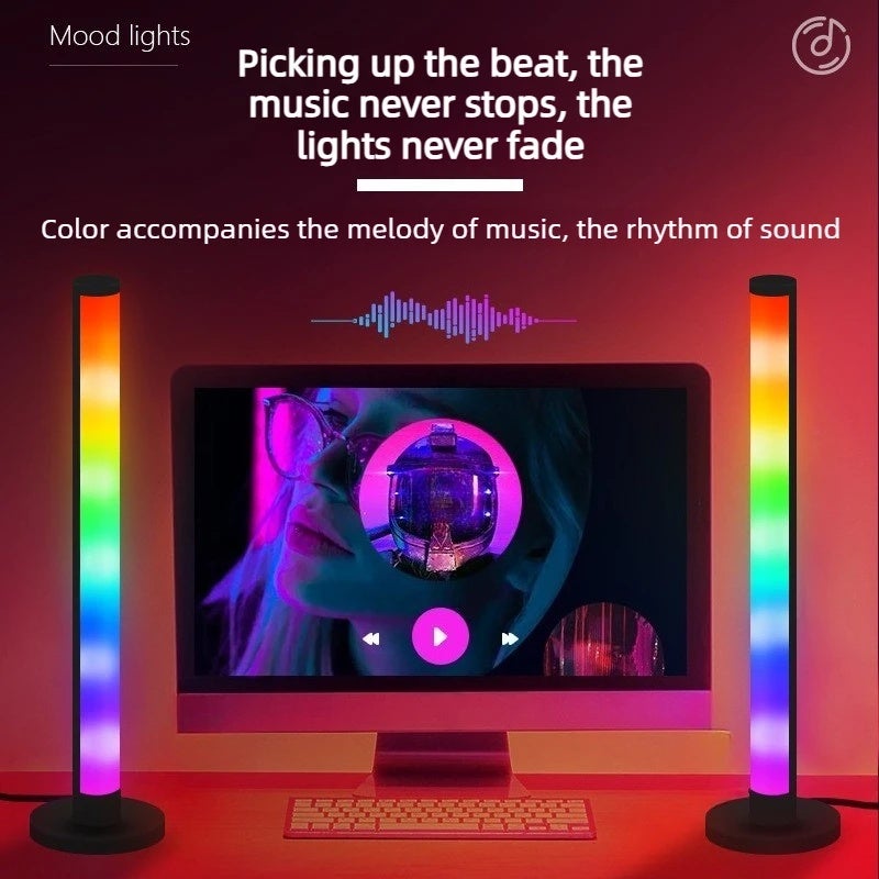 RGB Sound-Picking Desktop Lamp - Image 3