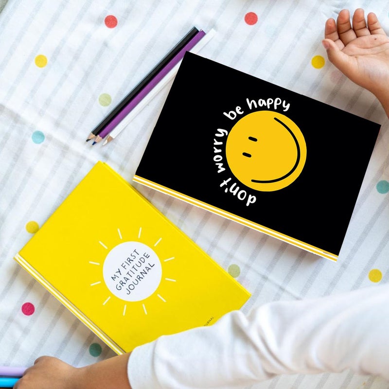 CHAARPAI Kids Gratitude Journal for 6 Months, Daily Confidence Build Up & Self Growth Journal for Kids, A5 Size, 100 GSM Paper with Matt Laminated Hardbound Cover, 5-12 Age (Pack of 1) (Don't Worry) - Image 3