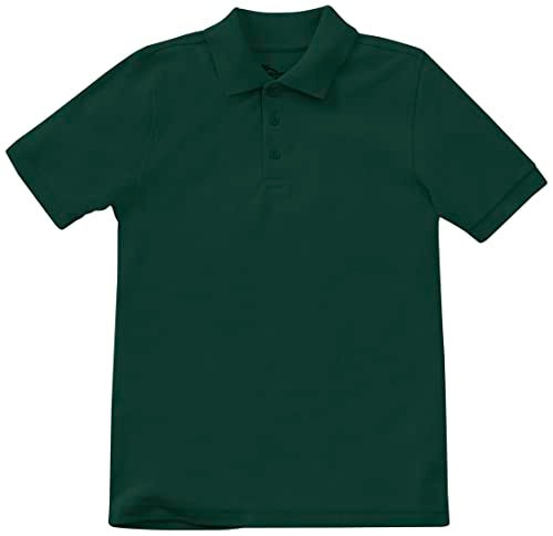 Classroom School Uniforms unisex child Preschool Short Sleeve Pique Polo Shirt, Sos Hunter Green, 2T US - Image 1