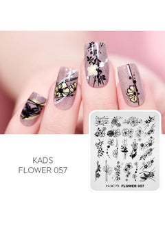 KADS Flower Manicure Pedicure Plates  - Image 2