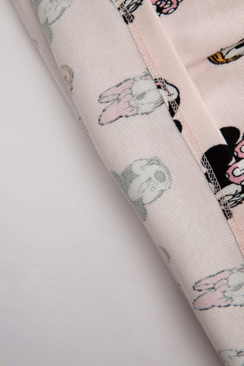 DeFacto Baby Girl Disney Mickey & Minnie Camisole Dress Panties 2 Piece Set - Image 4