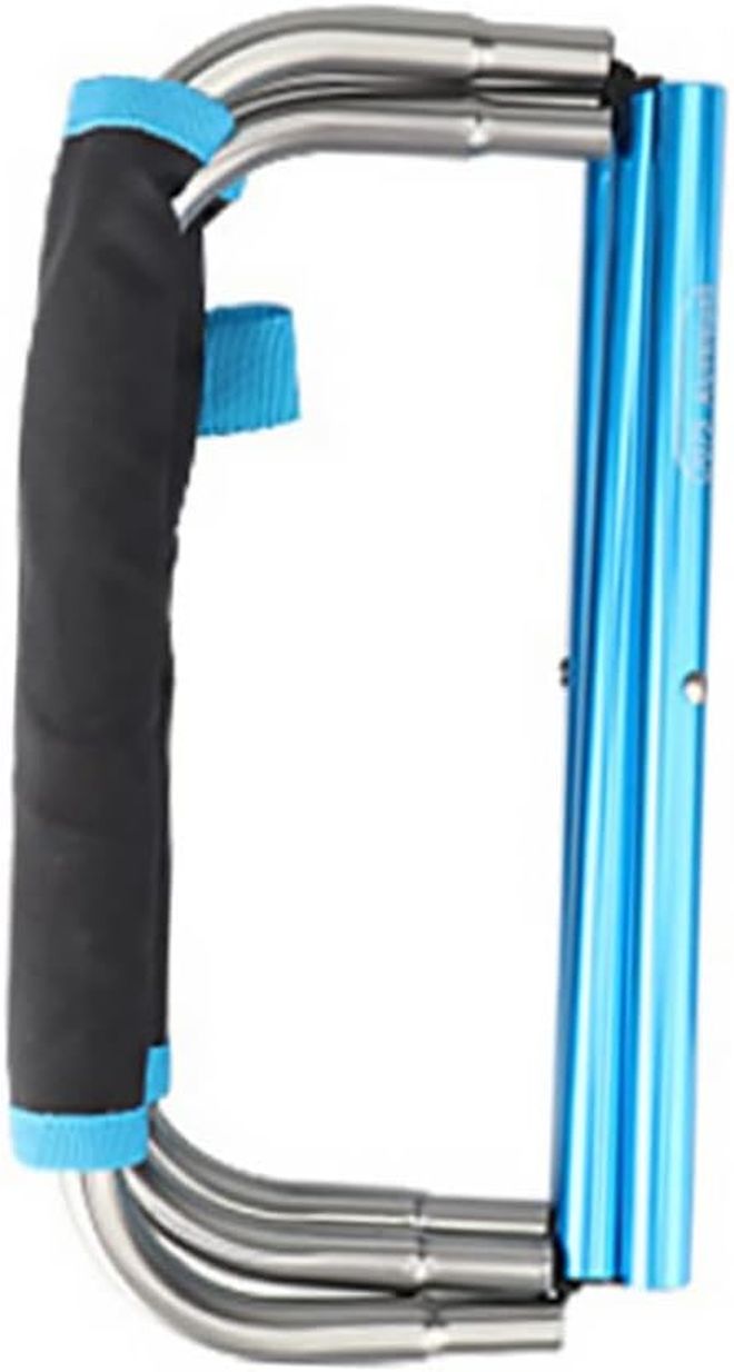 Portable Folding Stool Lightweight Mini Chair For Camping Fishing Beach Outdoor Blue - Image 1