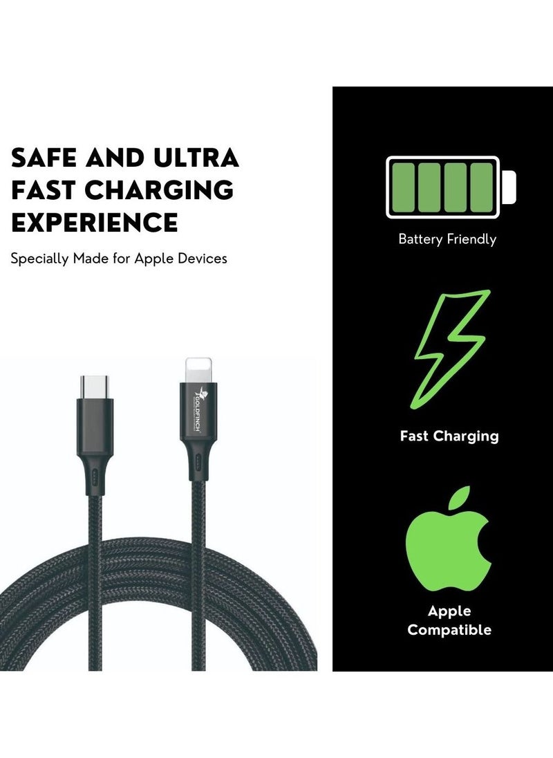 Goldfinch - Fast Charging Cable for i phone - Image 1