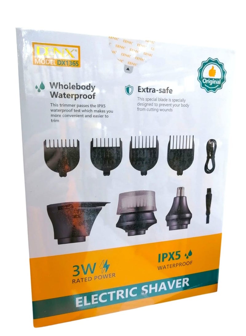 دينكس ماكينة حلاقة كهربائية للشعر متعددة الاستخدامات مقاومة للماء - أداء قوي بتصميم عصري - Image 3