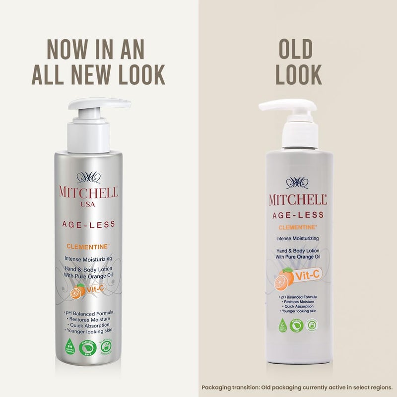 Mitchell USA Clementine Hand  Body Lotion for Intense Moisturizing Vitamin C Glycine Glycerin for Smooth Soft  Glowing Skin For All Skin Types Men and Women 200ml - Image 4