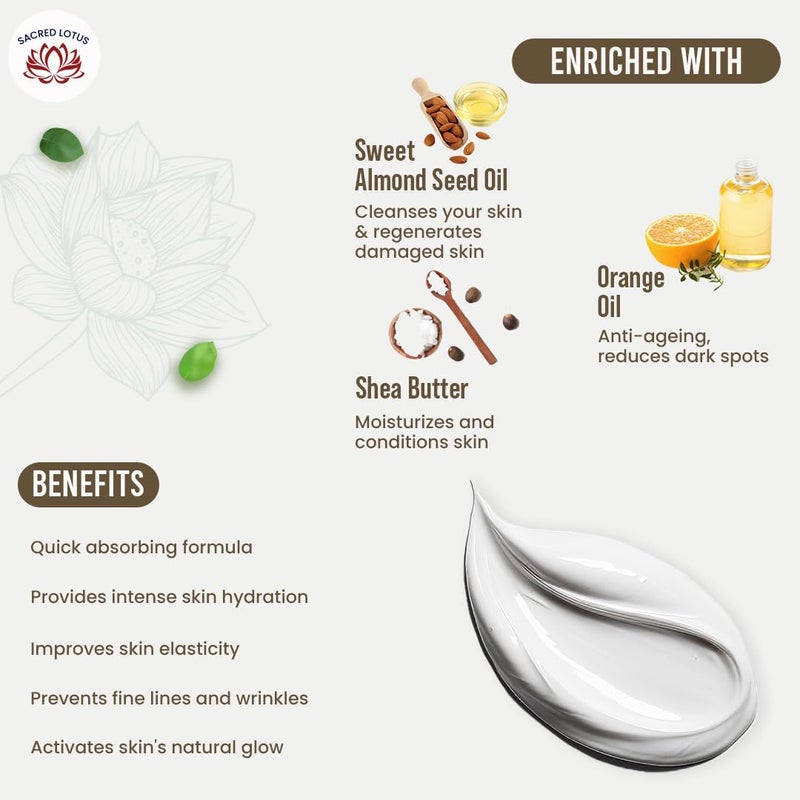 Mitchell USA Clementine Hand  Body Lotion for Intense Moisturizing Vitamin C Glycine Glycerin for Smooth Soft  Glowing Skin For All Skin Types Men and Women 200ml - Image 3