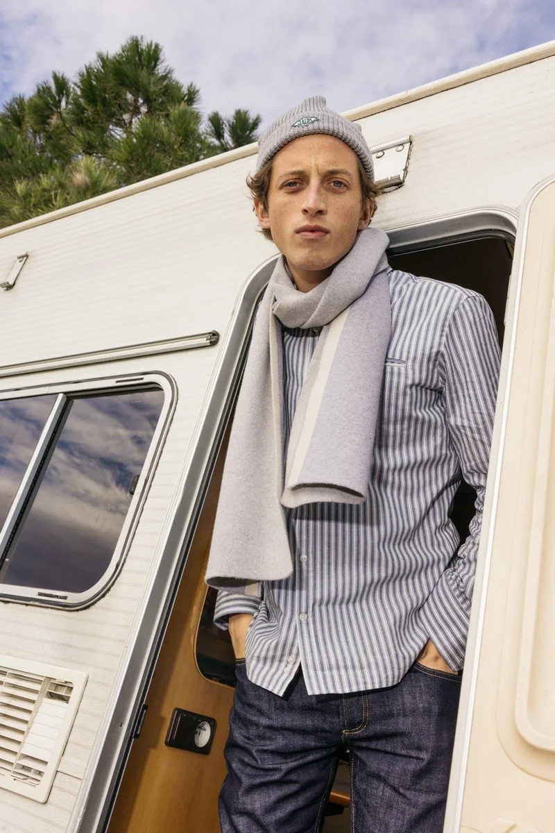 Jaqk W. Killarney - Blue Stripes Shirt