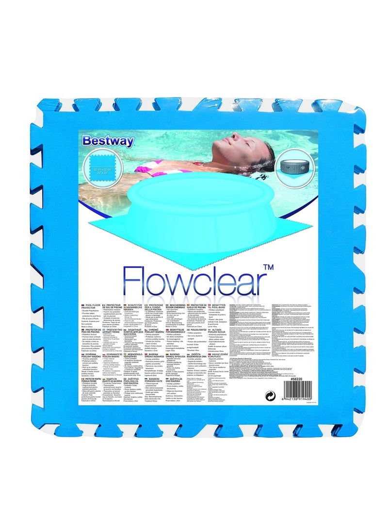 Bestway - Bestway - Pool Floor Protector 50x50 cm 9 Pieces - 58220 - Image 1