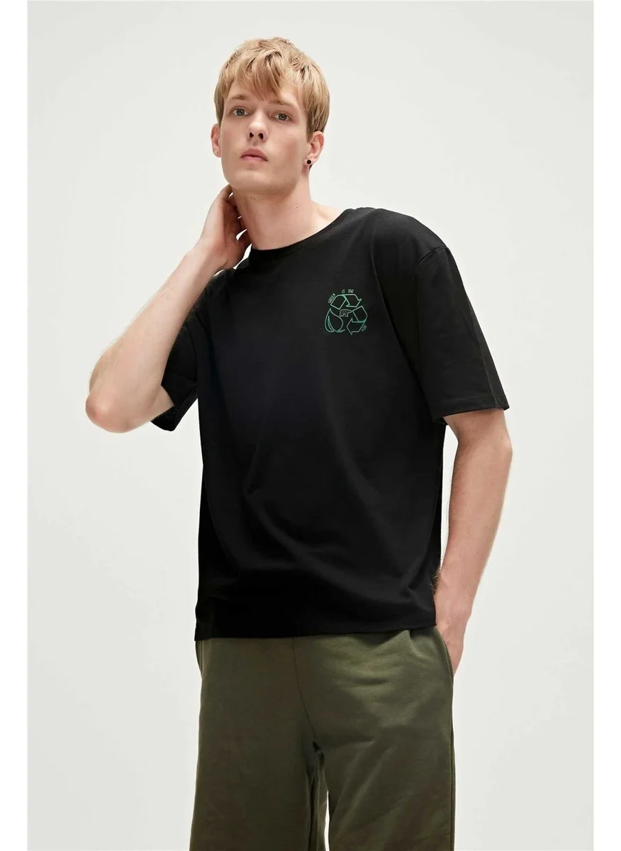 باد بير Badbear Men's Re-World T-Shirt Black