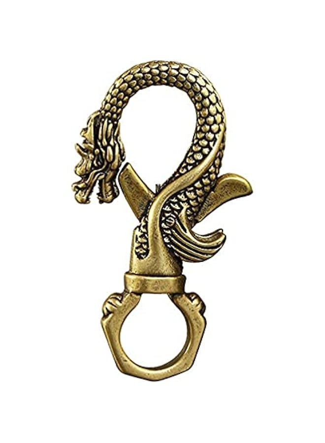 Wallet Keychain Antique Lobster Clasp Snap Hook Copper Lobster Claw Clasps Trigger Snap Hooks DIY Jewelry Finding Accessories for DIY Bags Necklace Bracelet Keychain Backpack Keychain - Image 1