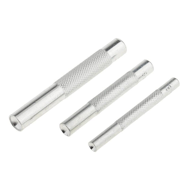 LOOM TREE 3 Pieces Die Punch Tools Snaps Fastener Punch Hole Tool for Rivet Button Install - Image 4