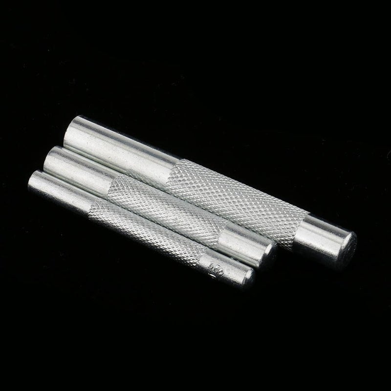 LOOM TREE 3 Pieces Die Punch Tools Snaps Fastener Punch Hole Tool for Rivet Button Install - Image 2