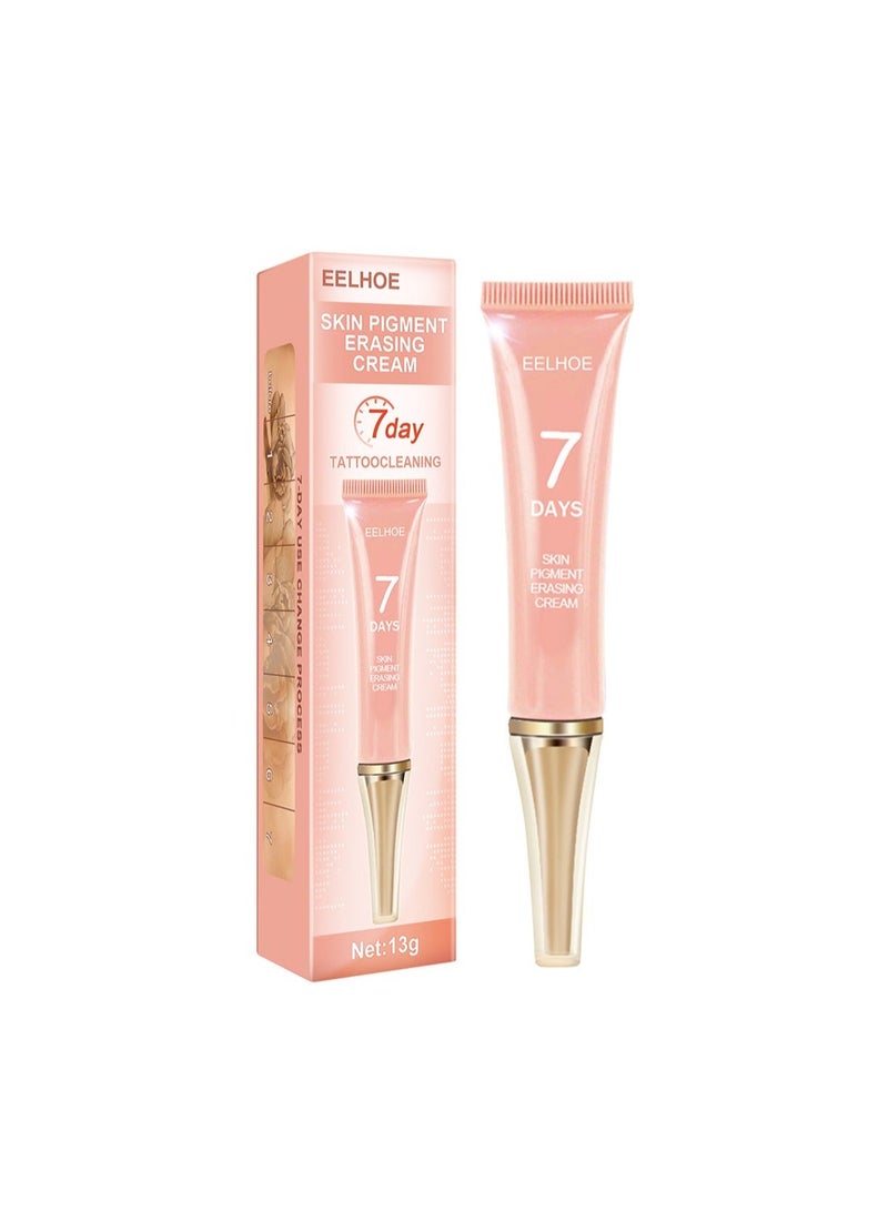 EELHOE Skin Pigment Erasing Cream Fast Tattoo Removal Cream Permanent Tattoo Removal Cream Painless Tattoo Removal - Image 1