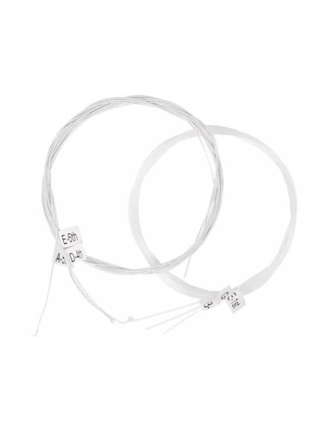 Thoraya - Classical Guitar Strings 28 To 43 Gauge Anti Rust Coating Clear Stable Nylon Guitar String Set - Image 1