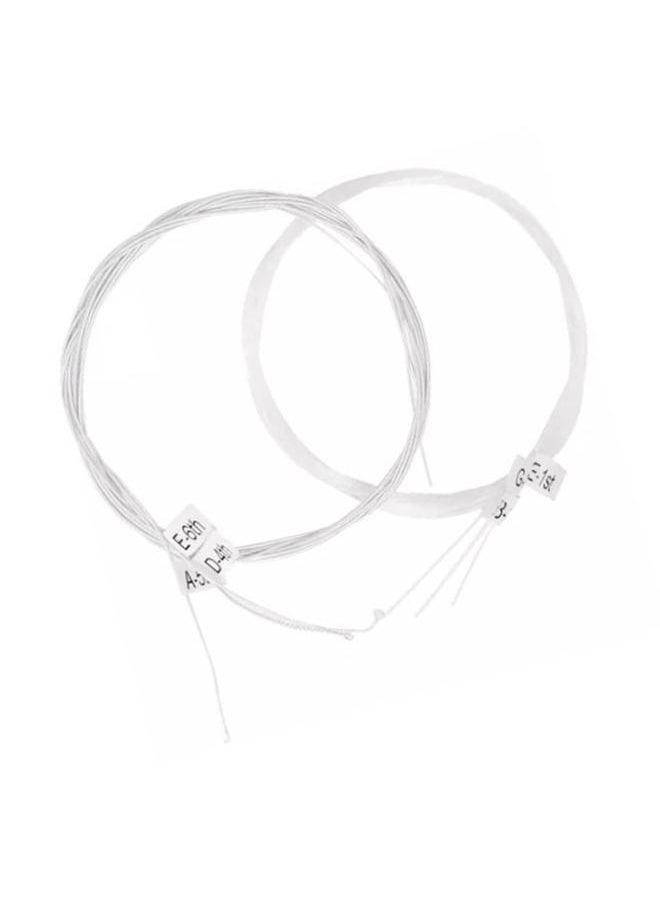 Thoraya - Classical Guitar Strings 28 To 43 Gauge Anti Rust Coating Clear Stable Nylon Guitar String Set - Image 1